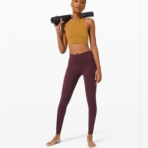 Lululemon Wunder Under High-Rise Tight 28" *Brushed Full-On Luxtreme Cassis